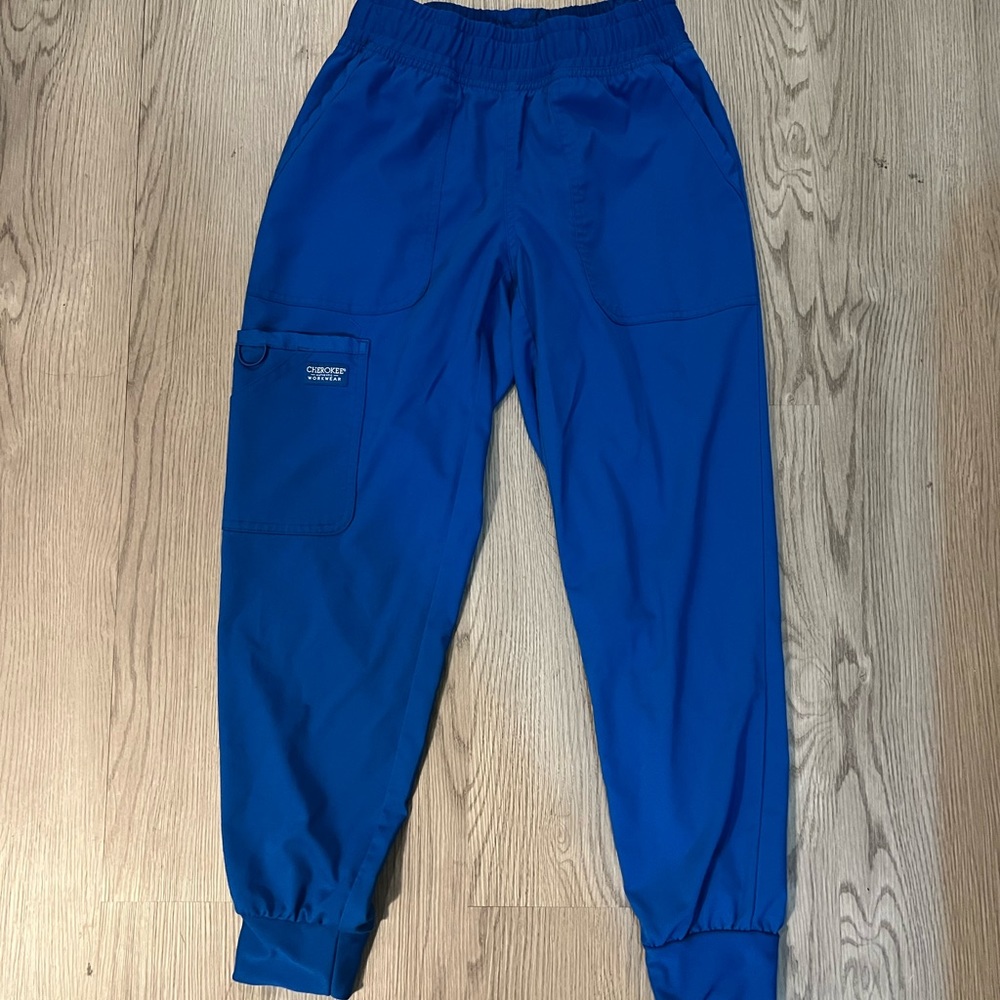 Cherokee Royal Blue scrub pant Jogger